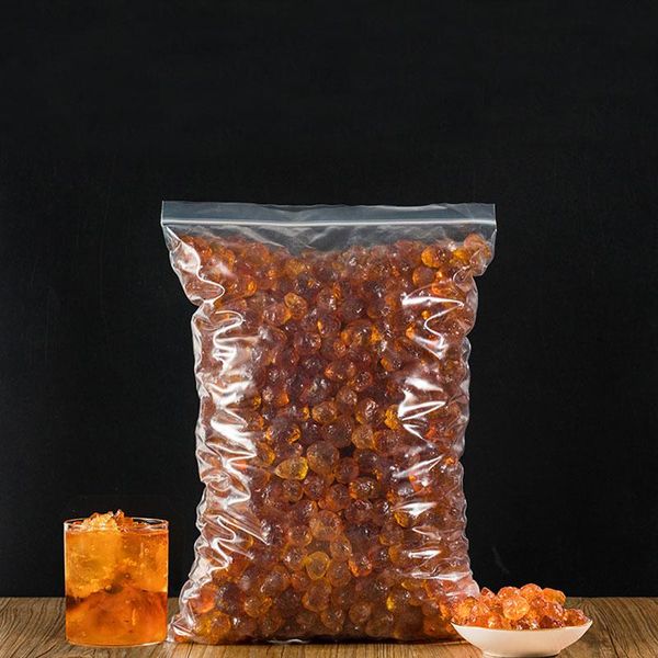 

dried wild peach gum resin tao jiao jelly candles