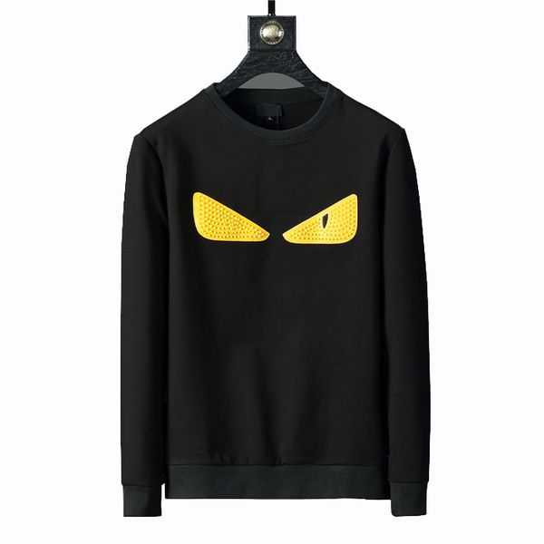 

luxury hoodies & sweatshirts autumn hip hop printed sweatshirt mens hooded slim fit streetwear hoody winter male casual sportswe, Black