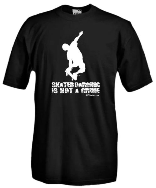 

mesh skateboarding q01 is not a crime skate park style t-shirt street, White;black