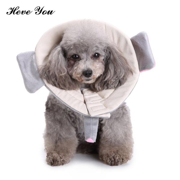 

heve you elephant elizabeth dogs collar for dog soft recovery pet neck wound healing prevent puppy lick collars & leashes
