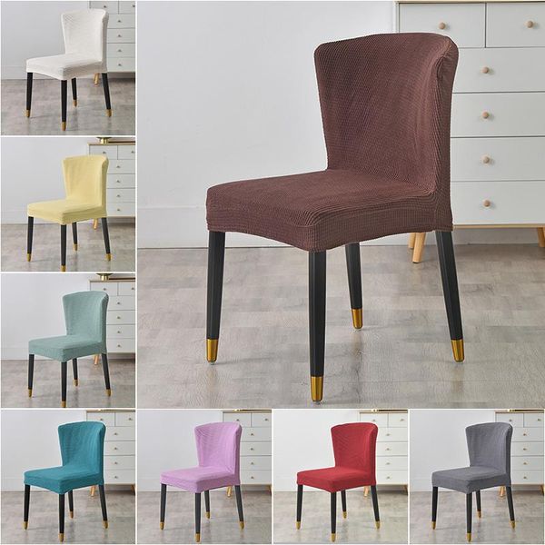 

chair covers nordic mussel style cover stretch modern seat polar fleece for christmas party wedding banquet living room