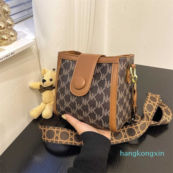 

handbags s niche design fashion female 2021 autumn winter printed cute small square ins versatile messenger