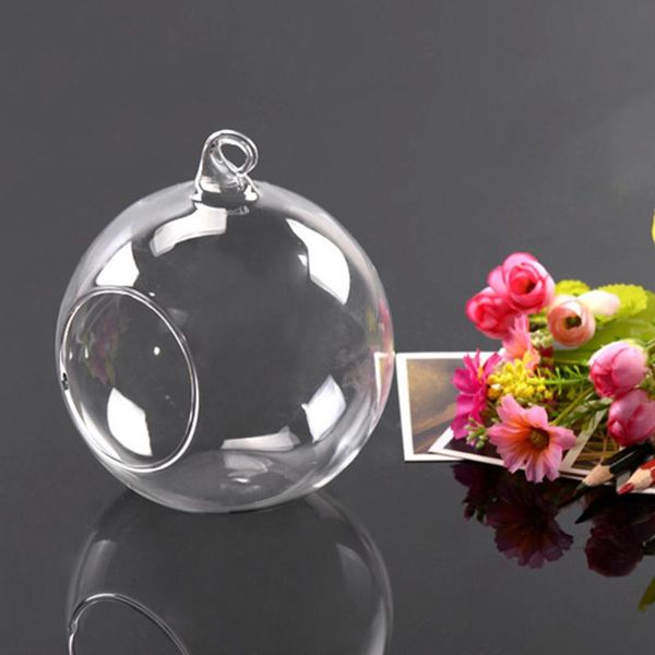 

vases 2 pcs 8cm hanging glass flowers plant vase terrarium container bowl quality