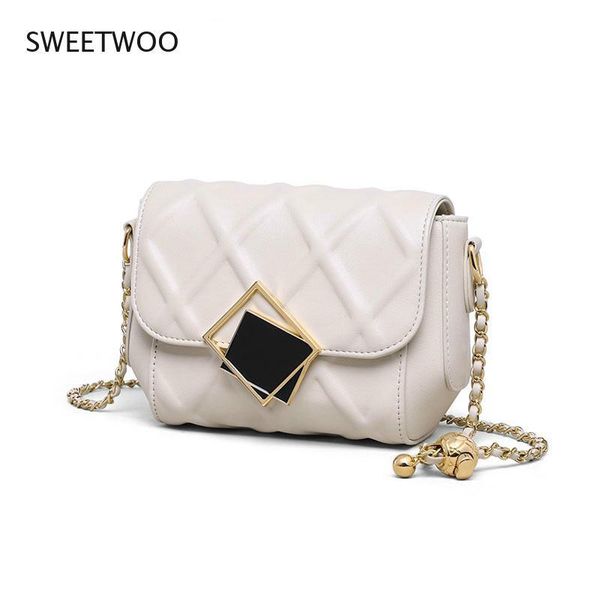 

evening bags small bag 2021 genuine leather fashion women 's sense of quality chain shoulder messenger for