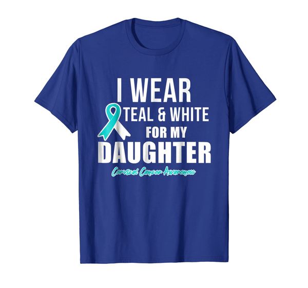 

cervical cancer shirt for daughter cancer awareness products, White;black