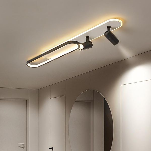 

chandeliers modern led ceiling chandelier for bedroom bedside aisle corridor cloakroom entrance home with spot lights