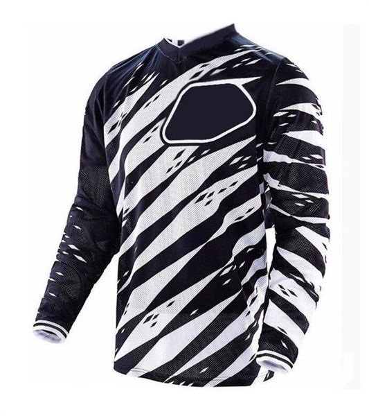 

2021 new product long-sleeved quick-drying racing jersey, cross-country motorcycle polyester large size can be customized with the same styl
