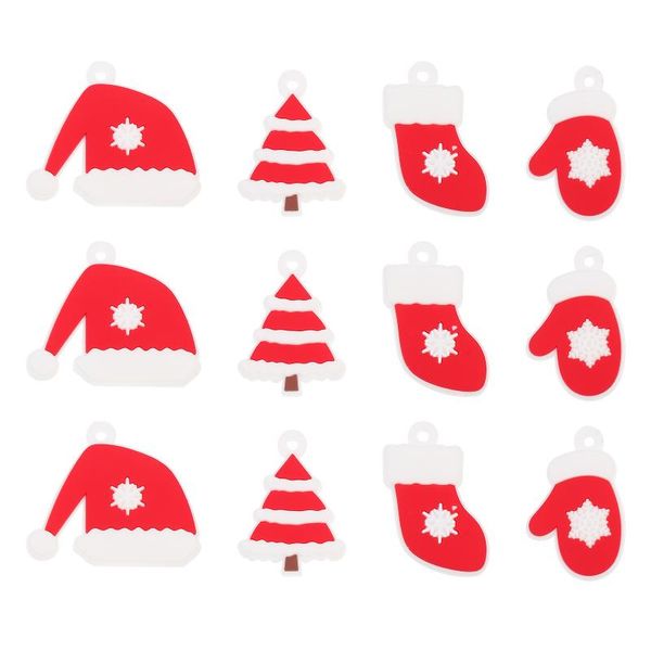 

christmas decorations 12pcs tree pendants theme decors