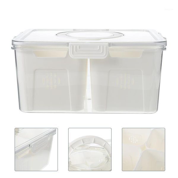 

storage bottles & jars 1pc food box plastic container fridge with cover