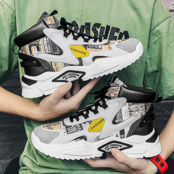 

mens new sports shoes casual lace-up mens shoes mens breathable cushioning running shoes fashionable and comfortable