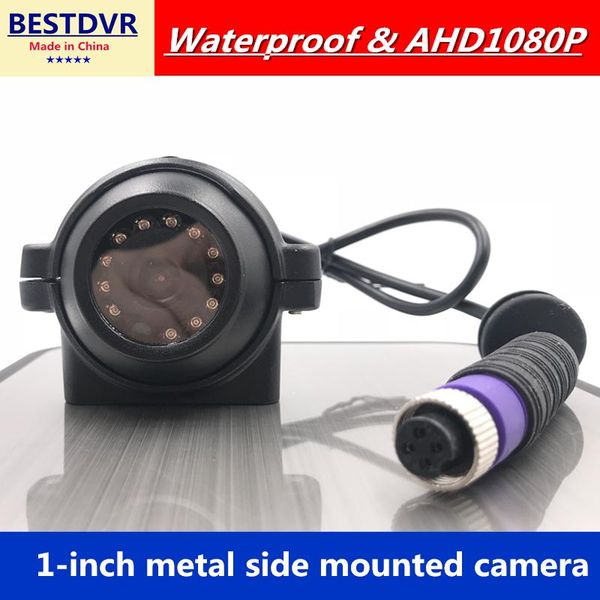 

car rear view cameras& parking sensors camera 11 inch hd side mounted metal miniature wide angle 120 degree monitoring probe 1080p factory