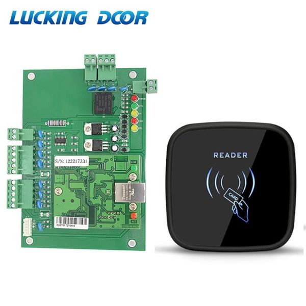 

tcp/ip wiegand 26 network door entry access control panel board controller for security solutions system software reader fingerprint
