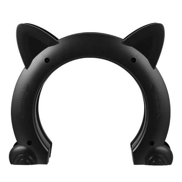 

cat toys built in interior door for pass pet hole portal diy tunnel