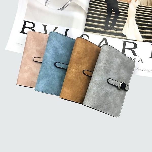 

wallets 2021 style wallet women's short purse handbag, Red;black