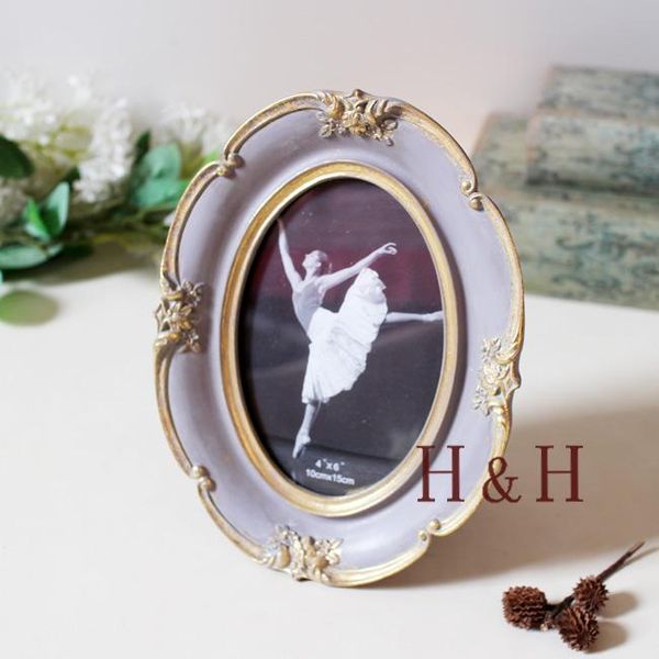 

frames nordic european po frame simple luxury ornament round vintage home decor quadros decorativos bk50xk