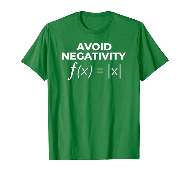 

Avoid Negativity Calculus Math T-Shirt, Mainly pictures