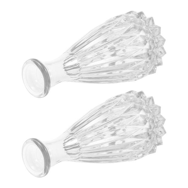 

storage bottles & jars 2pcs deskornaments indoor-use decorations aroma glass (transparent)