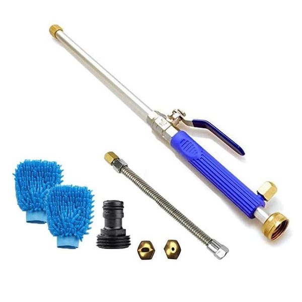 

high pressure water gun jet garden washer hose wand nozzle sprayer watering spray sprinkler cleaning tool set equipments