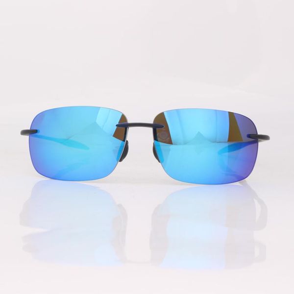 

sunglasses utra light goggle for men driving blue mirrored, White;black