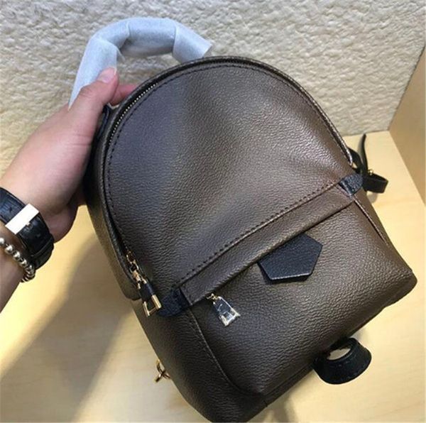 

backpack lady genuine leather bags designer luxury fashion back pack fow women handbags presbyopic mini shoulder sch