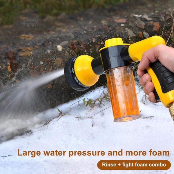 

multifunc garden water gun auto foam plants car washer guns high pressure cleaning washing snow watering equipments