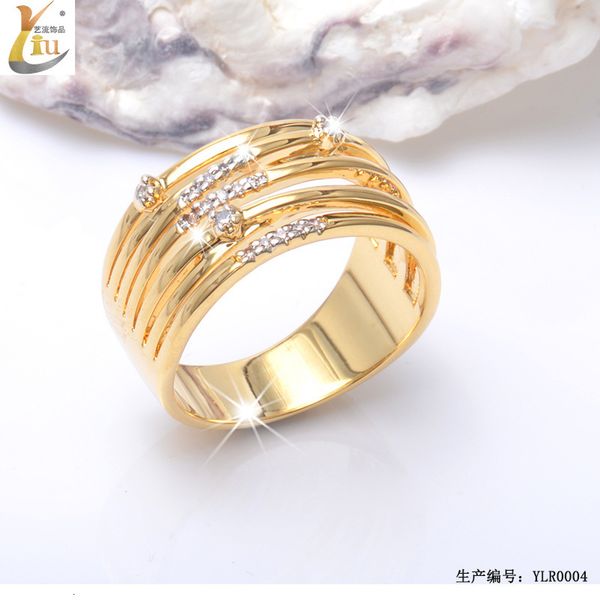 

fashion women's multi ring electroplating 18k hand ornament, Silver