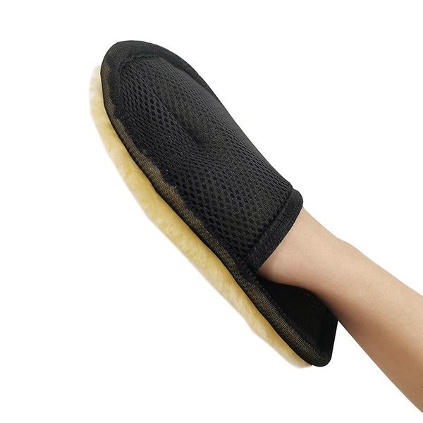 

car cleaning styling wool soft washing gloves brush motorcycle washer care accessories glove