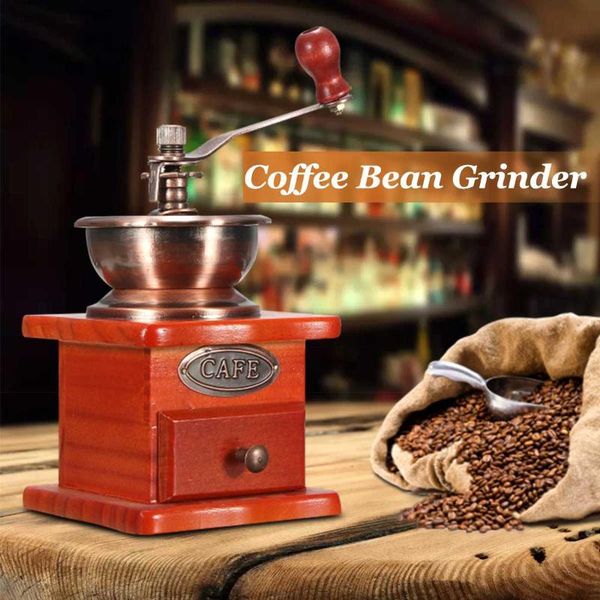 

manual coffee grinders wooden vintage mill bean pitcher hand beans grinding machine pot maker gooseneck kettle