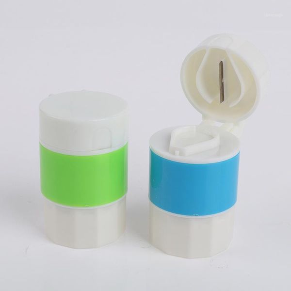 

storage bottles & jars 4 in 1 pulverizer tablet grinder cutter crusher