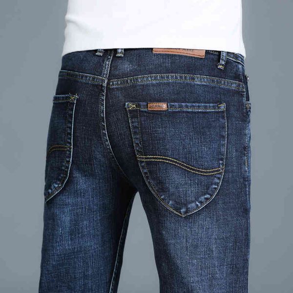 

2020 brand skinny men slim fit denim joggers stretch male jean pencil pants blue men's jeans fashion casual hombre