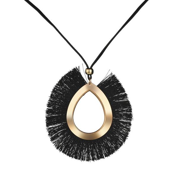 

bohemia long tassel sweater chain necklace women dainty designer fashion female accessories bijoux femme pendant necklaces, Silver