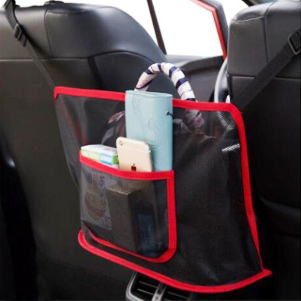 

storage bags seat back car net pocket phone document mesh organizer handbag holder bag barrier kid auto pouch