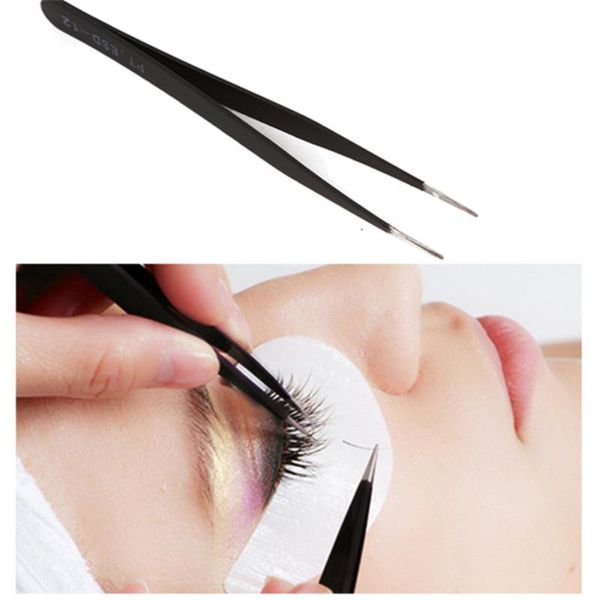 

nail art kits 1pc multifunction curved straight tweezers eyelash extension nails decor picker non-magnetic pincet manicure tools