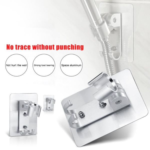 

bathroom accessories shower head holder fitting portable aluminum adjustable stand bracket wall mount hook bath accessory set