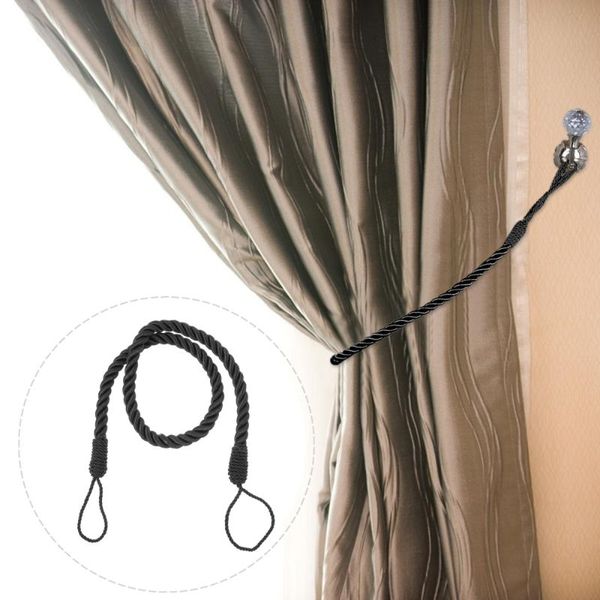 

2pcs decorative diy curtain tie ropes stylish straps tieback & drapes