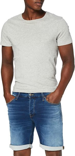 

men's shorts summer business denim fashion casual stretch slim blue thin short jeans men, White;black
