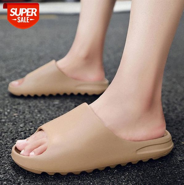 

coconut slippers, thick-soled grandfather, the same style at home, daily flip-flops, couple models, male and female outdoor wear sanda #oh8h, Black