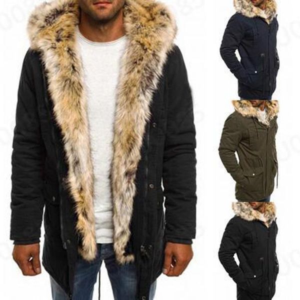 

winter warm jacket man casual outwears solid zipper down male overcoat with hood men's thick jackets nice clothes size m-3xl vests, Black;white