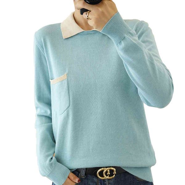 

women's sweaters femle sweter knitted with lpel two pieces, long sleeve qure lpel, button-shirt short td2k, White;black