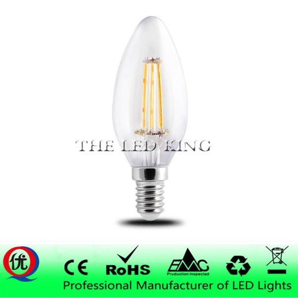 

bulbs led candle bulb c35 g45 vintage lamp e14 e27 a60 220v globe decorative 2w 4w 6w 8w filament edison light