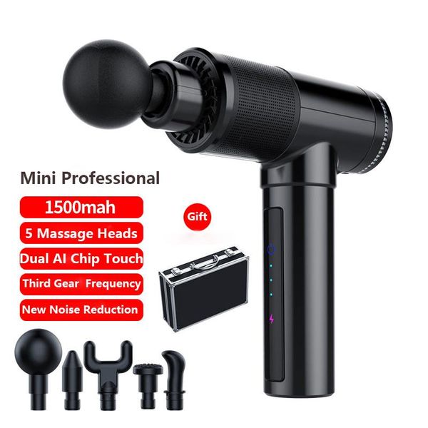 

massage gun personal percussion muscle massager athletic deep tissue recovery