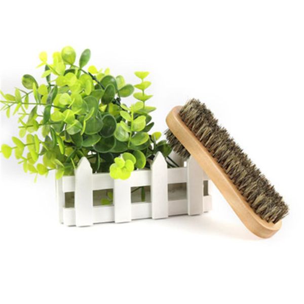 

wooden rubber crepe shoe brush leather for suede boots bags scrubber cleaner superior soft horsehair home cleaning kit clothing & wardrobe s