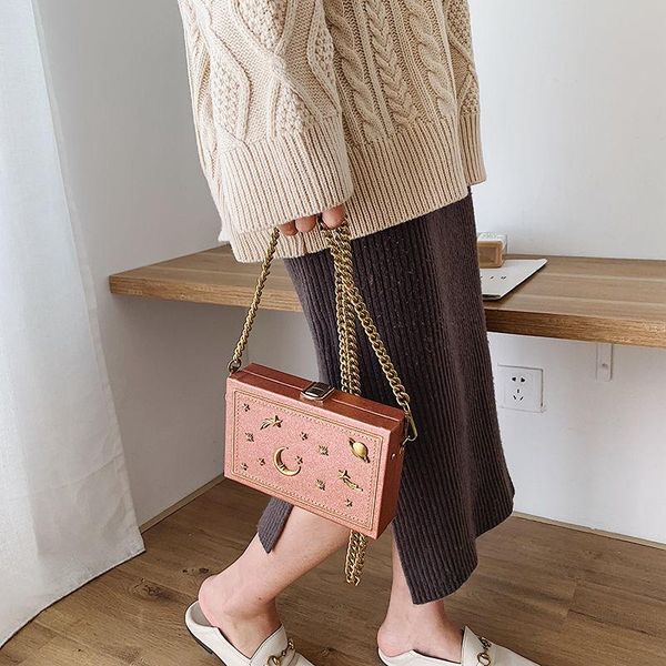 

chain women shoulder crossbody bag summer fashion designer bags women's handbags purses box cross body