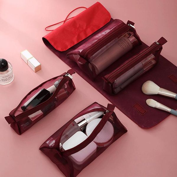 

makeup brush bag travel organizer cosmetic multifunction make up brushes protector coffin tools rolling pouch bags & cases