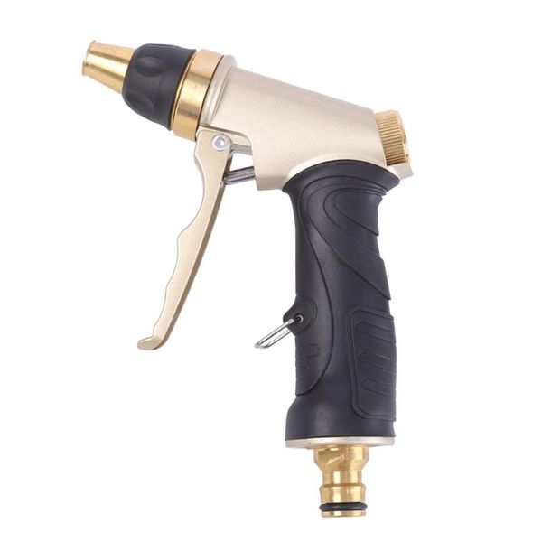 

pcs garden watering gardening hose multi-function spray nozzle high pressure pure copper water gun supplies equipments