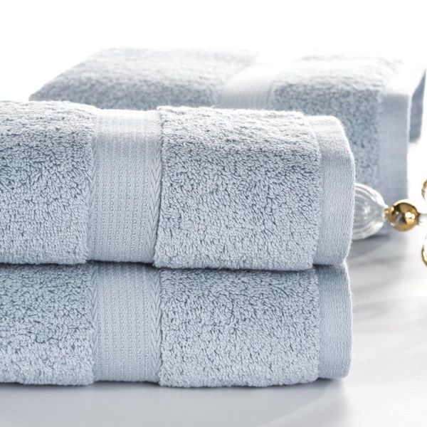 

towel 3-piece solid color heavy egyptian cotton set bath for adults face c-55 600g water-absorbent gms toallas