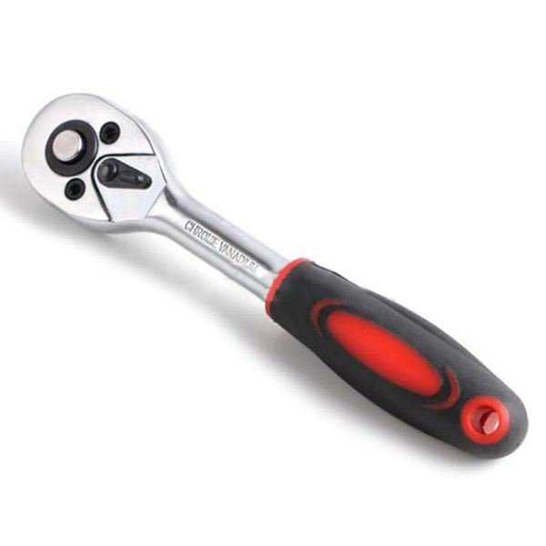 

hand tools 1/2 3/8 1/4 inch ratchet wrench 24 teeth torque chrome vanadium steel quick release professional