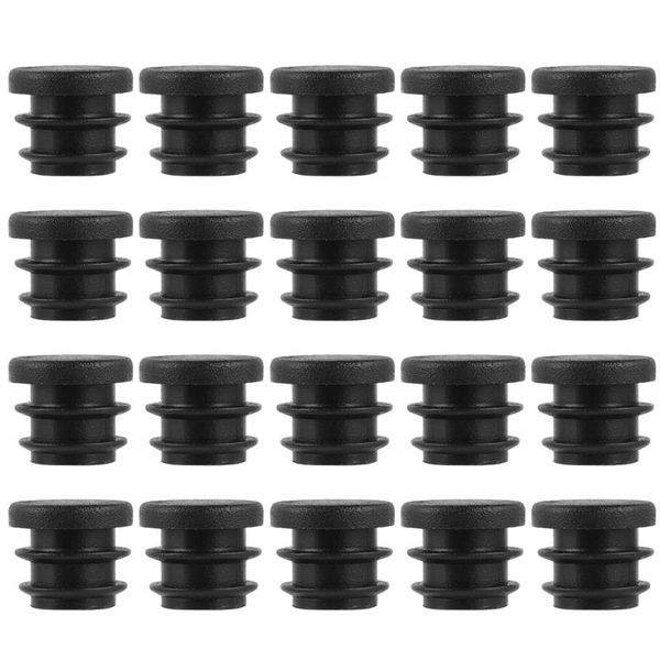 

carpets 100pcs furniture leg plug round cover 25mm tube bung blanking end caps