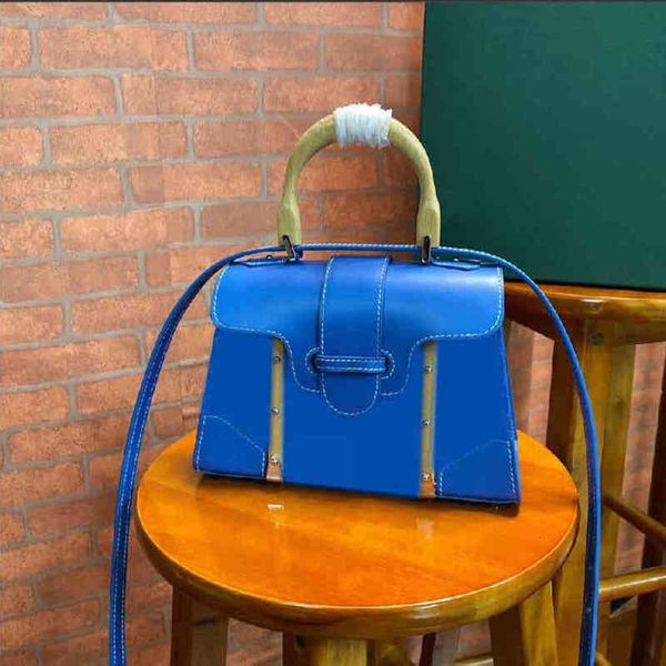

bags mini saigon bag wooden handle handbag single shoulder messenger women's handbags genuine leather tote designer purses wallet walle