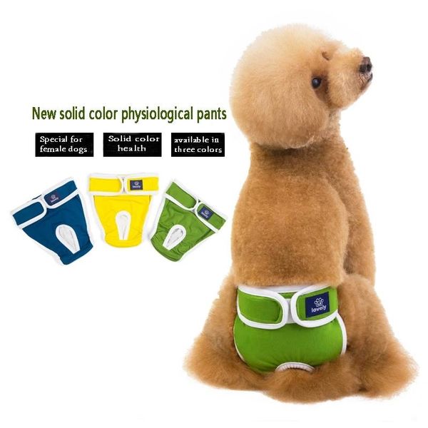 

dog apparel diapers physiological pants washable female shorts soft girl dogs pets underwear sanitary panties